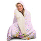 Lizbeth - Personalized Unicorn Hooded Blanket