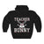 Teacher Bunny Easter Unisex Hoodie Hooded Sweatshirt