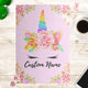 Personalized Pink Unicorn Jigsaw Puzzle for Kids Christmas Birthday Gift