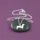 Lovely Gold & Silver Dachshund Necklace - Freedom Look