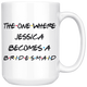 The One Where Jessica Becomes A Bridesmaid Coffee Mug (15 oz)