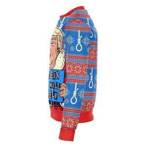 Trump Meme Epstein Christmas Ugly Sweatshirt