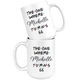 The One Where Michelle Turns 66 Coffee Mug, 66th Birthday Mug, 66 Years Old Mug (15 oz)