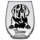 Thanos St Bernard Dad Stemless Wine Glass