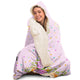 Dahlia Amora Hall - Personalized Unicorn Hooded Blanket