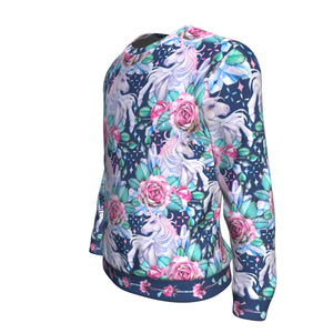 Unicorn & Roses Sweatshirt For Men & Women
