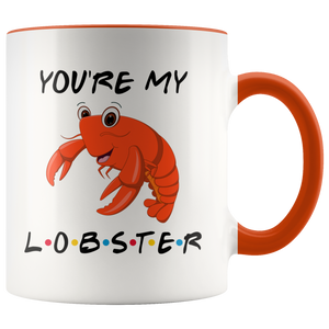 You're My Lobster Valentine Colored Coffee Mug (11 oz)
