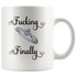 Fucking Finally Wedding Coffee Mug (11 oz)
