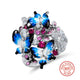 Real 925 Silver Butterfly Ring