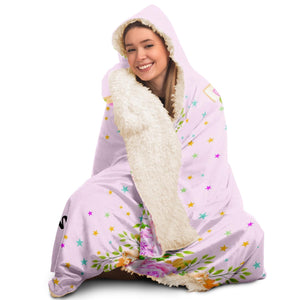 Ravyn Athena - Personalized Unicorn Hooded Blanket