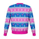 Funny Santa Flamingo Christmas Fashion Sweatshirt