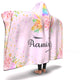 Personalized Unicorn Hooded Blanket - Aamira