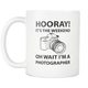 Photography Gag Gifts - Photographer Coffee Mug - Unique Funny Gift For Him Or Her - Photography Related Gifts - Weekend Photographer Activities (11 oz)