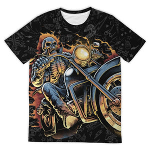 American Biker All-over-Print T-Shirt