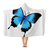 Butterfly Premium Adult Hooded Blanket