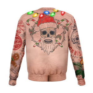 Topless Funny Ugly Christmas AOP Sweatshirt