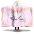 Personalized Unicorn Hooded Blanket - Rylee Ann