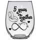 FTG - 5th Anniversary Stemless Wine Glass