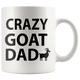 Crazy Goat Dad Coffee Mug (11 oz) - Freedom Look