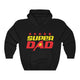 Super Dad Hero Father's Day Men Hoodie Daughter & Son To Dad Hooded Sweatshirt