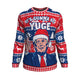 Yuge Trump Meme Christmas Ugly Sweatshirt