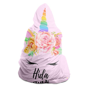 Hida - Personalized Unicorn Hooded Blanket