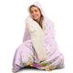 ZARIYAH - Personalized Unicorn Hooded Blanket