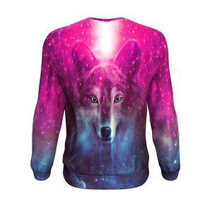Wolf All-Over Sweater Sweatshirt