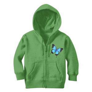 Butterfly Classic Kids Zip Hoodie