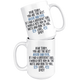 Personalized Australian Shepherd Dog Spicy Dad Terry Coffee Mug (15 oz)