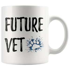 Future Vet Medicine Degree, Veterinarian Student Coffee Mug (11 oz)