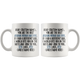 Personalized Best Afghan Hound Dog Dad Coffee Mug (11 oz)