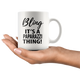 Bling It's A Paparazzi Thing Coffee Mug (11 oz) - Freedom Look
