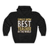 Single Mom Best Teacher In The World Hoodie Mother's Day Hooded Sweatshirt