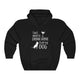 Drink Wine & Pet My Dog Gift Unisex Hoodie Hooded Sweatshirt