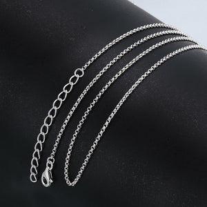 925 Silver Chain Necklace - 45cm 47cm 50cm 55cm - Freedom Look