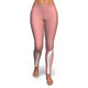Hexagonal Printed Leggings - Pink