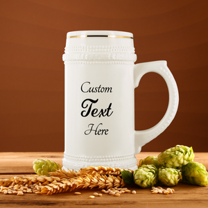 Custom Text Here - Beer Stein (22 oz)