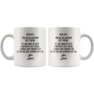 Personalized Best Friends Amy Leilani Coffee Mug (11 oz)