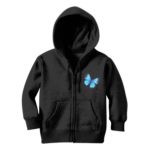Butterfly Classic Kids Zip Hoodie