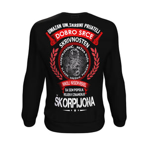 škorpijon pulover