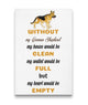 German Shepherd Canvas - Freedom Look