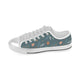 High & Low Top Canvas Women's Shoes with Flower Pattern - Freedom Look