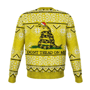 Don't Tread On Me - Patriotic Sweatshirt Ugly Sweater For Christmas Party