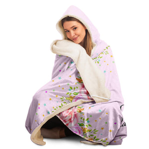 Ravyn Athena - Personalized Unicorn Hooded Blanket