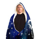 Personalized Libra Horoscope Zodiac Star Sign Hooded Blanket