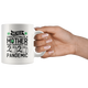 Mother Survived 2020 Pandemic Toilet Paper White Coffee Mug