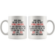 Personalized Pitbull Dog Daisy And Reggie Mom Linda Coffee Mug (11 oz)