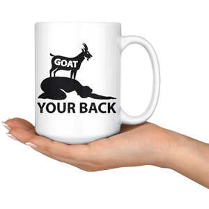 I Goat Your Back Coffee Mug (15 oz) - Freedom Look