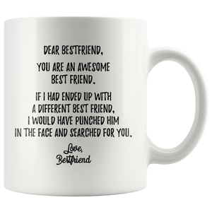 Personalized Best Friend Coffee Mug - Bestfriend Bestfriend (11 oz)
